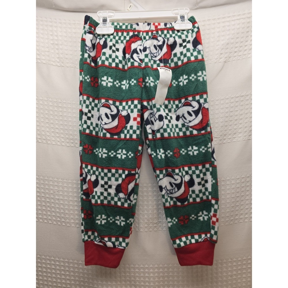 Disney Mickey Mouse Fleece Pajama Pants Unisex Size 4 Fleece